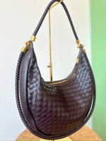 Sarah Woven Bag-Brown