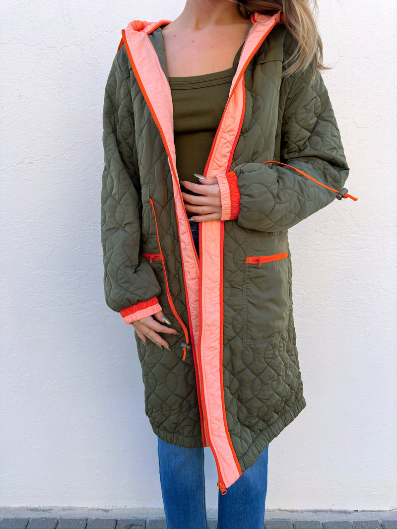 Jordan Quilted Coat