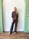 Ansley Espresso Top