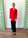 Gabby Red Blazer