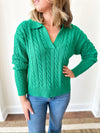 Brooke Green Sweater