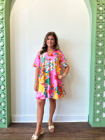 Lila Floral Dress