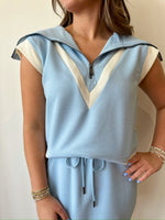 Charley Blue Top
