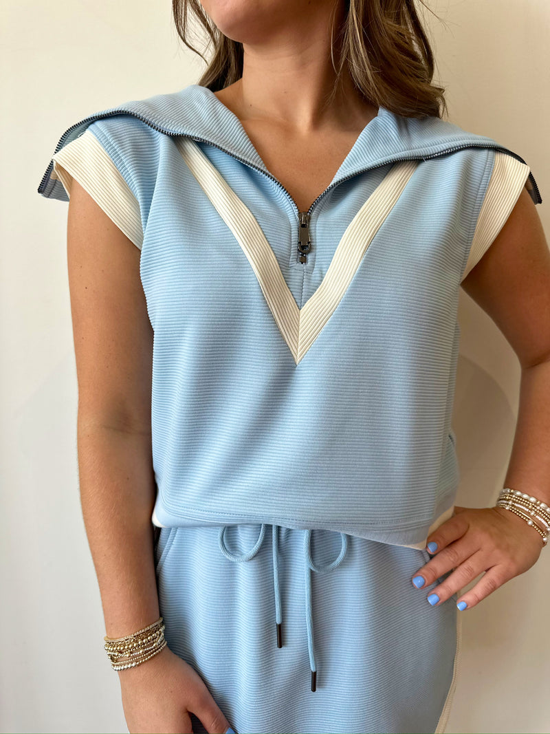 Charley Blue Top