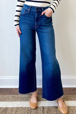 Piper Wide Leg Jeans- Dark