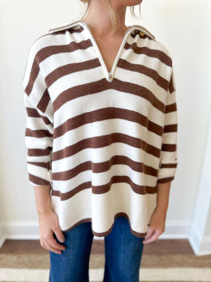 Brooklyn Striped Sweater