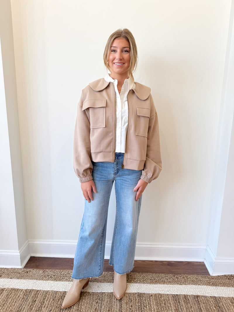 Camila Taupe Jacket