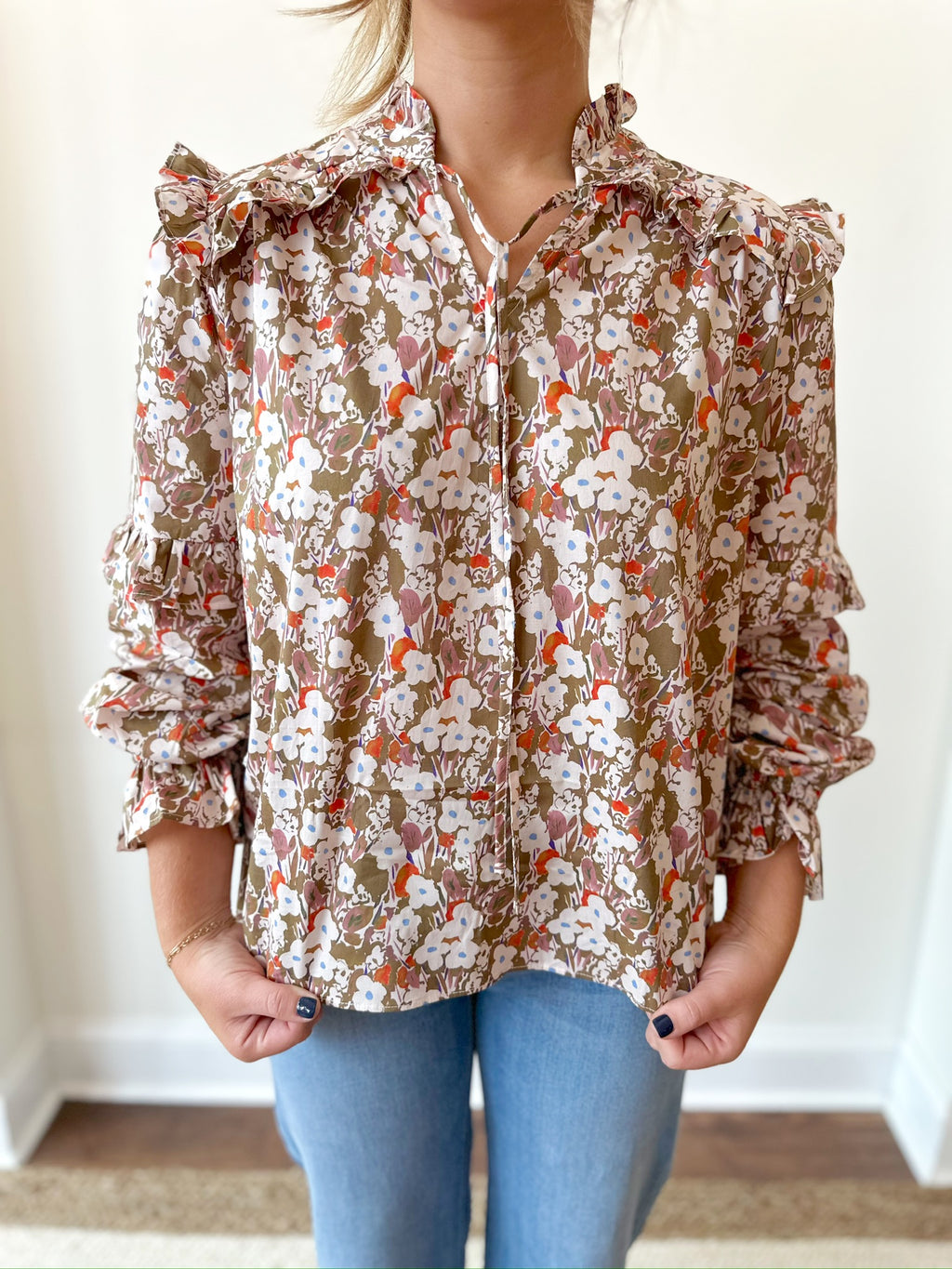 Lisa Floral Top