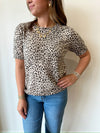 Erica Leopard Top