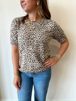 Erica Leopard Top