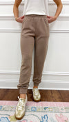 Sallie Taupe Joggers