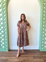 Meredith Printed Dress