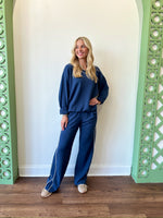 Elena Navy Pants