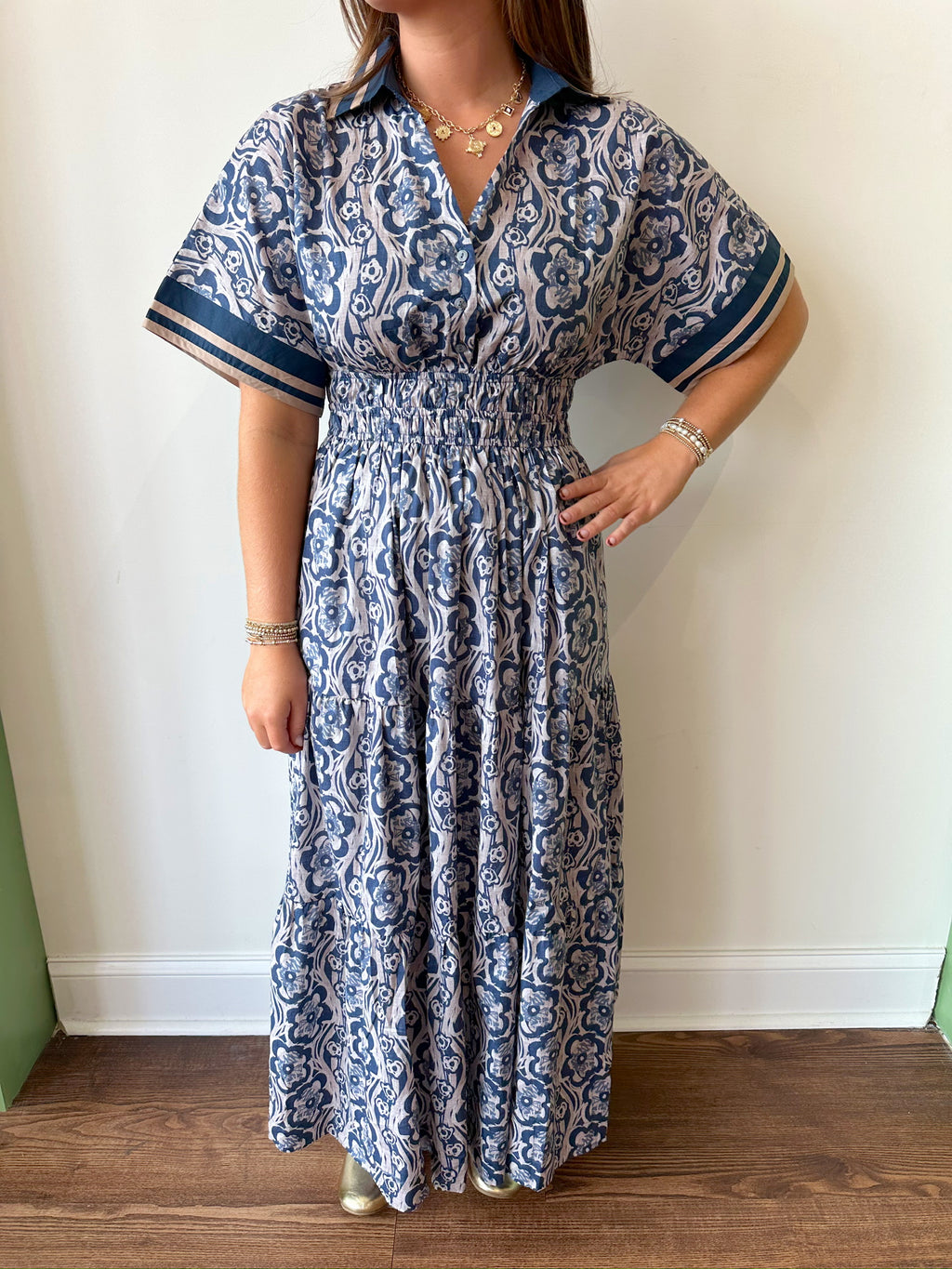 Marie Printed Dress