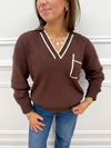 Avery Brown Sweater