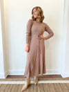 Audrey Taupe Dress