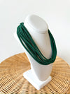 Ella Rope Necklace-Green