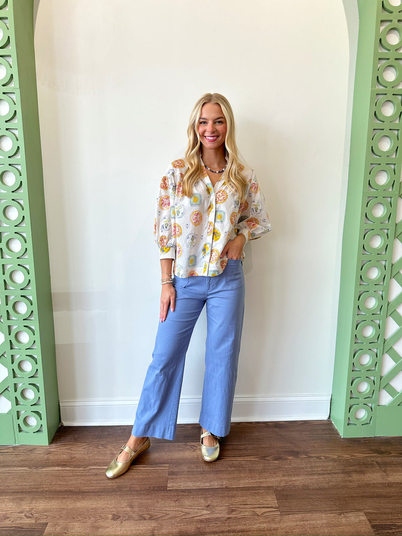 Amy Printed Top
