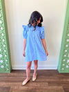 Sophie Striped Dress- Blue