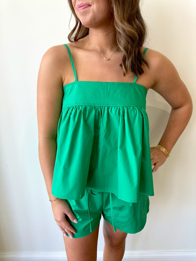 Mallory Green Top