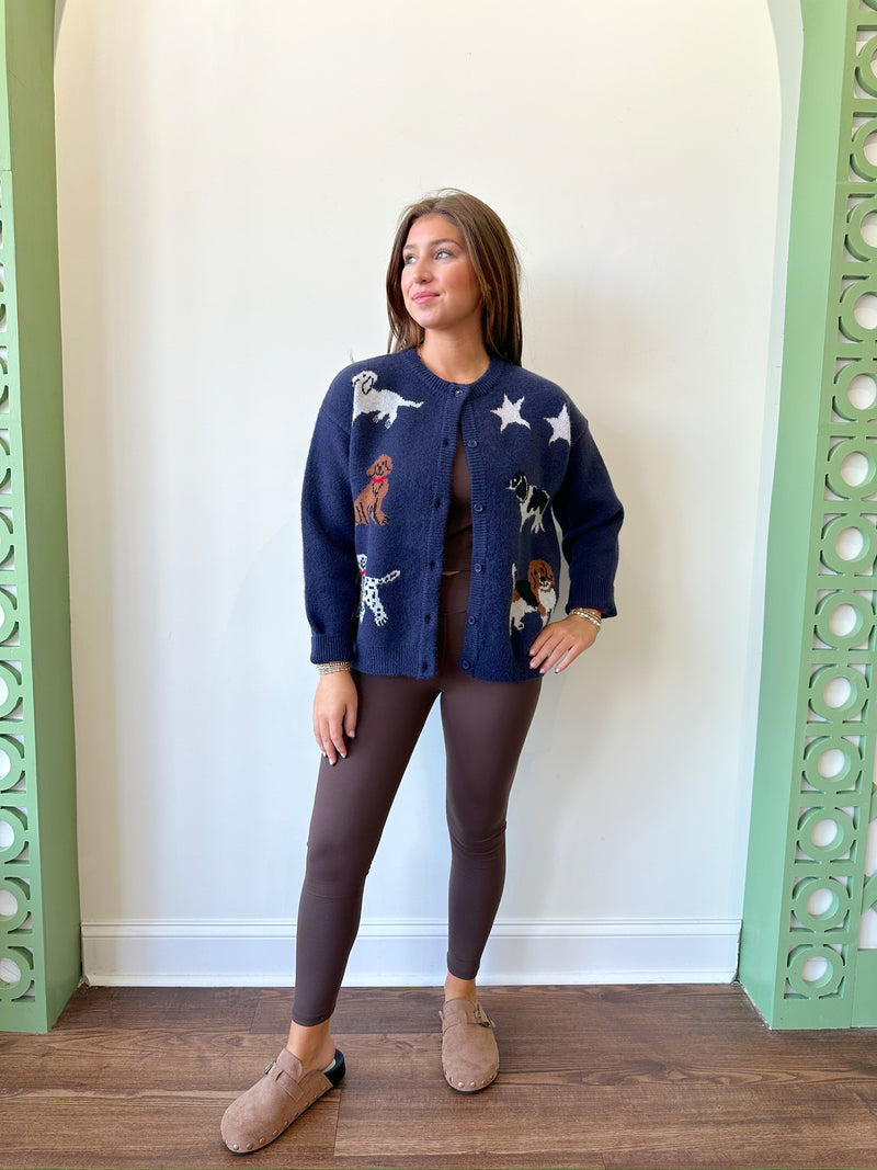 Hayden Navy Cardigan