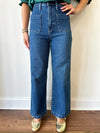 Lexie Patch Pocket Jeans-Dark