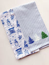 Evergreen Dreams Stripe Hand Towel