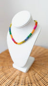 Jordan Beaded Necklace-Bright Multi