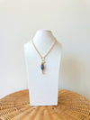 Whit Fish Charm Necklace