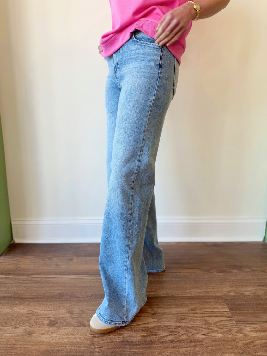 Maggie Wide Leg Jeans