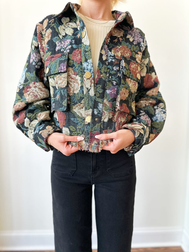 Haddie Floral Jacket