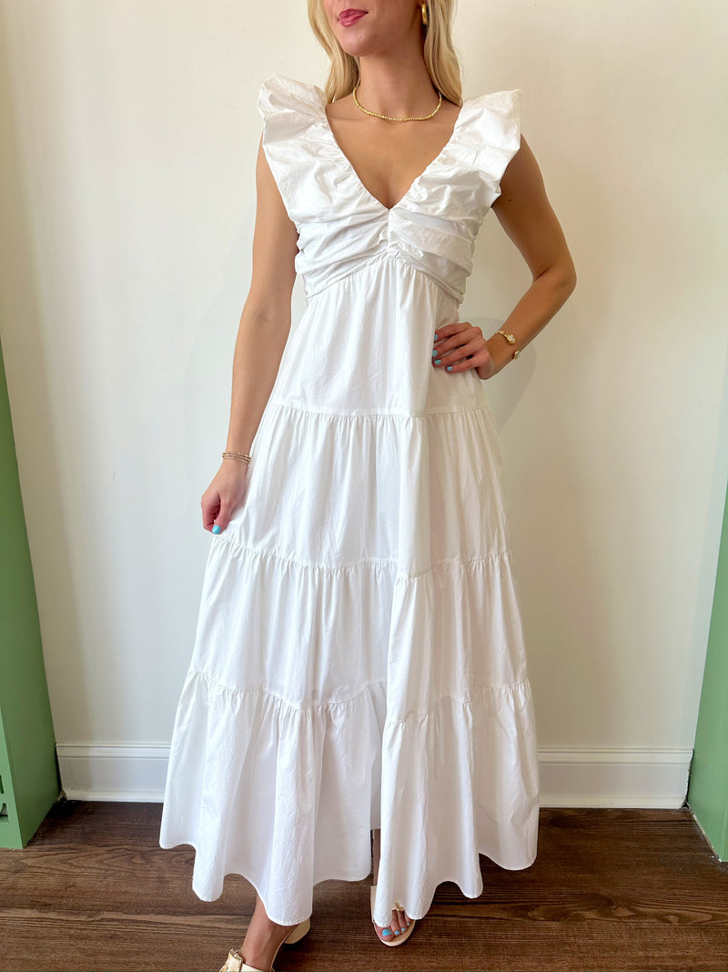 Leah White Dress