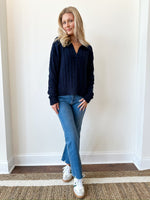 Brooke Navy Sweater