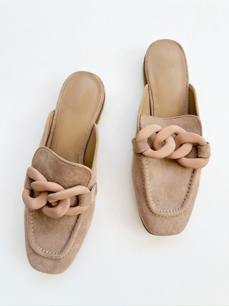 Anna Taupe Mules