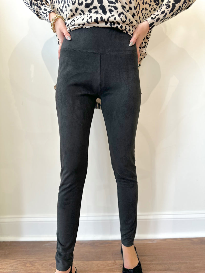 Genna Suede Leggings