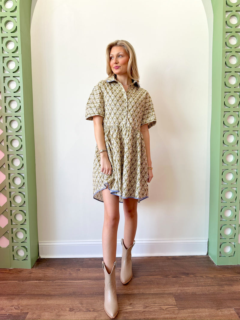 Ansley Printed Dress