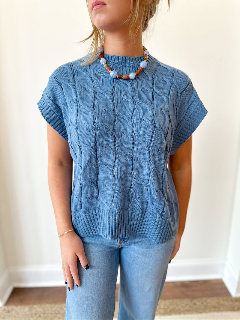 Beller Blue Top