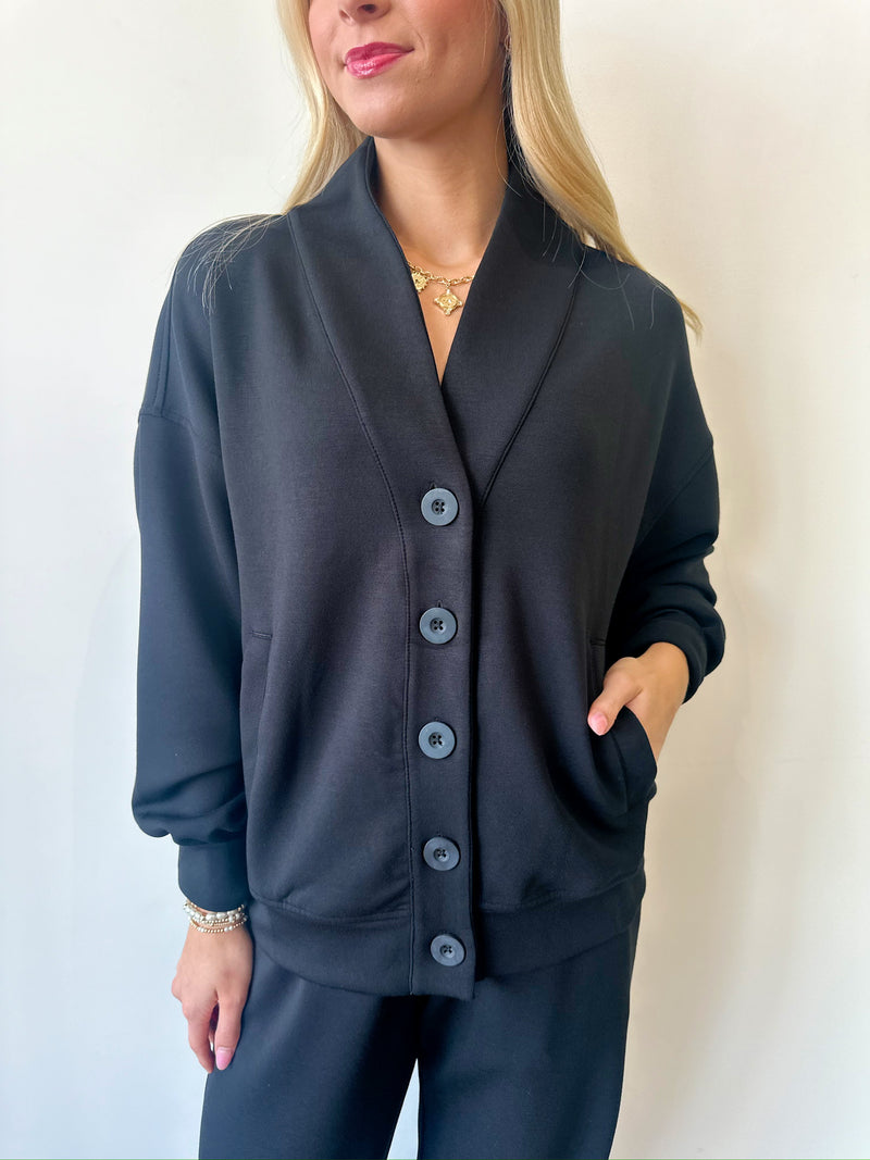 Amelia Black Cardigan