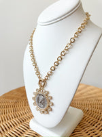 Darla Coin Pendant Necklace