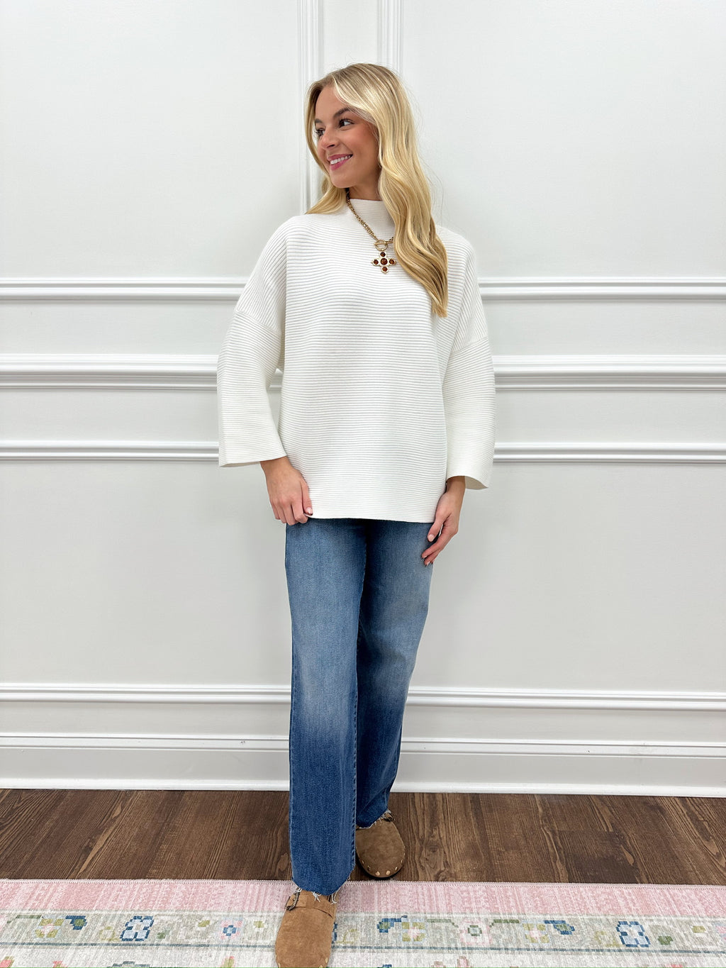 Hailey Ivory Sweater