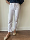 Jamie Straight Leg Jeans-White