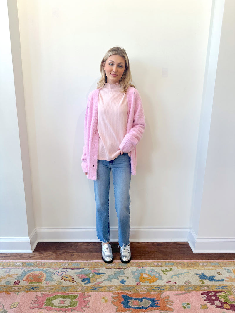 Thelma Pink Sweater
