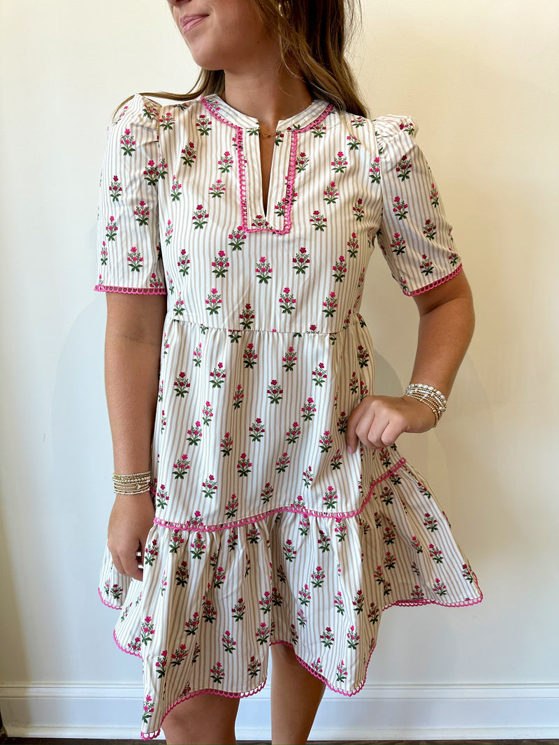 Adelyn Printed Dress