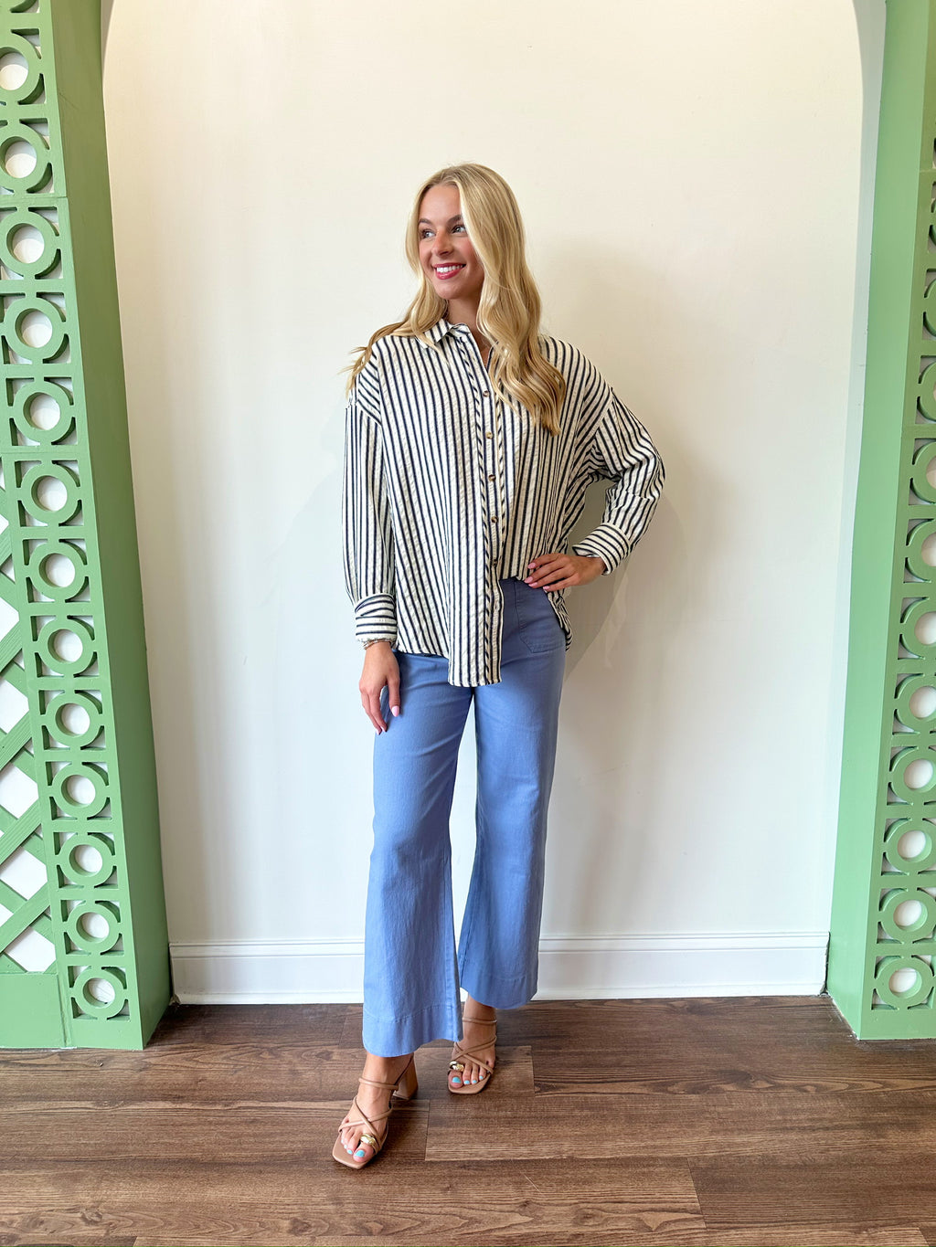 Addison Striped Top