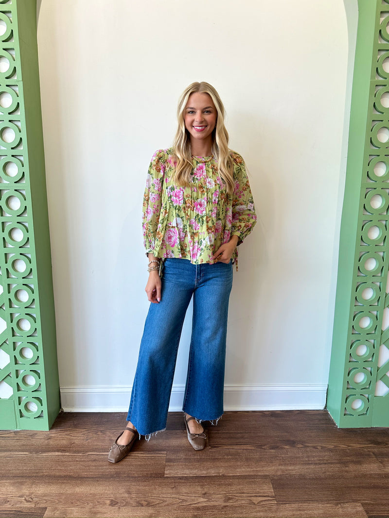 Devin Floral Top