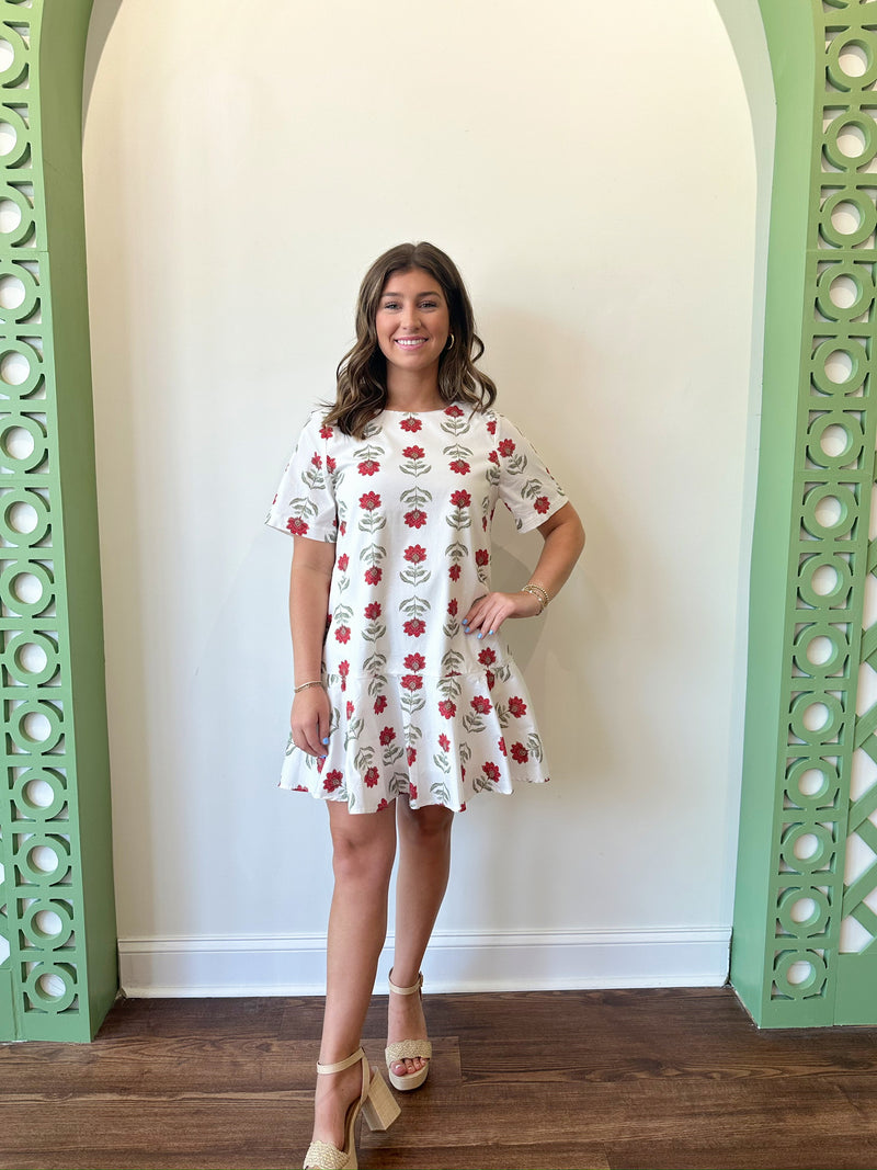 Allie Printed Dress