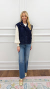 Libby Navy Vest