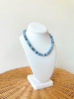 Harper Beaded Necklace-Navy