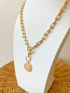 Amelia Coin Chain Necklace