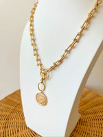 Amelia Coin Chain Necklace